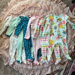 [Cloud Island] 6 Zipper Footies